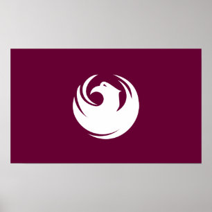 Poster Drapeau Phoenix