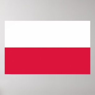 Poster Drapeau polonais (Pologne)
