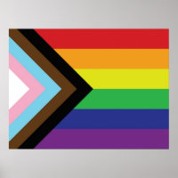 Drapeau progressiste LGBTQIA