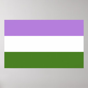 Poster Drapeau Queer Pride