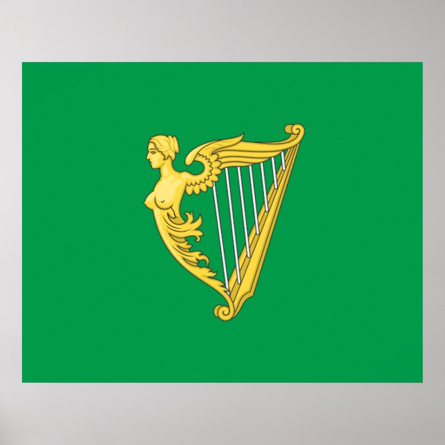 Poster Drapeau républicain irlandais (Devant)