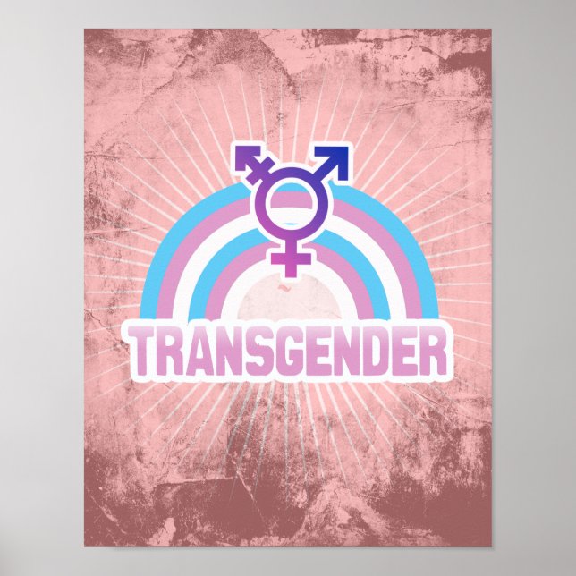 POSTER DRAPEAU TRANSGENRE (Devant)
