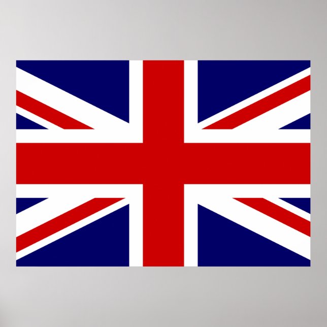 Poster Drapeau Uk (Devant)