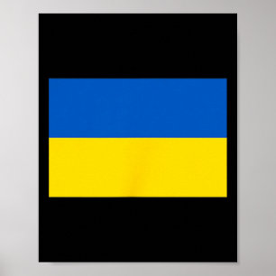 Poster Drapeau ukrainien d'Ukraine 1