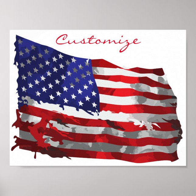 Poster Drapeau vintage américain Thunder_Cove (Devant)