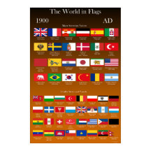 Drapeaux du monde datant de 1900