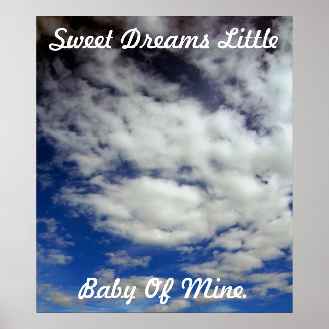 Poster Dream A Little Dream Art Print (Devant)