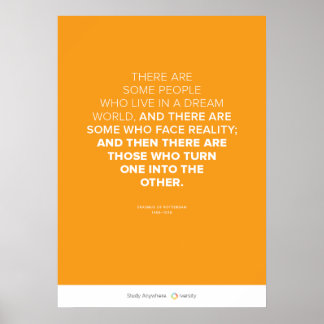 Poster Dream and Reality