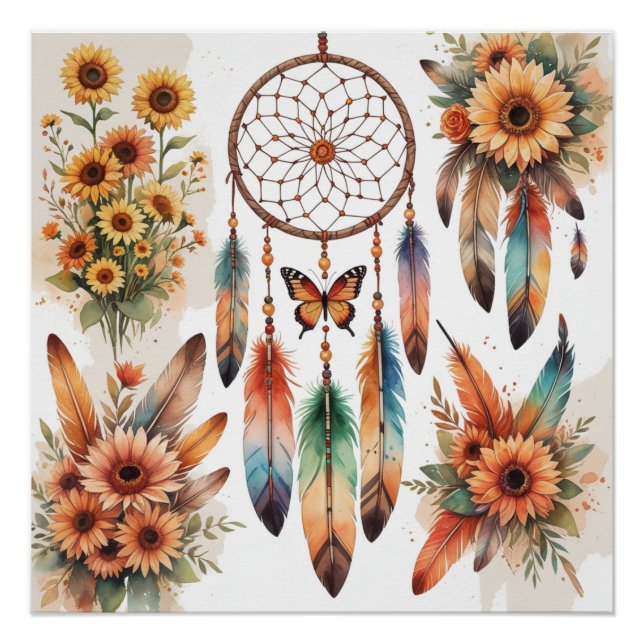 Poster dream catcher (Devant)