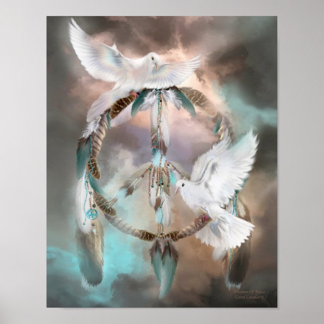 Poster Dream Catcher - Dream Of Peace Poster/Imprimer (Devant)