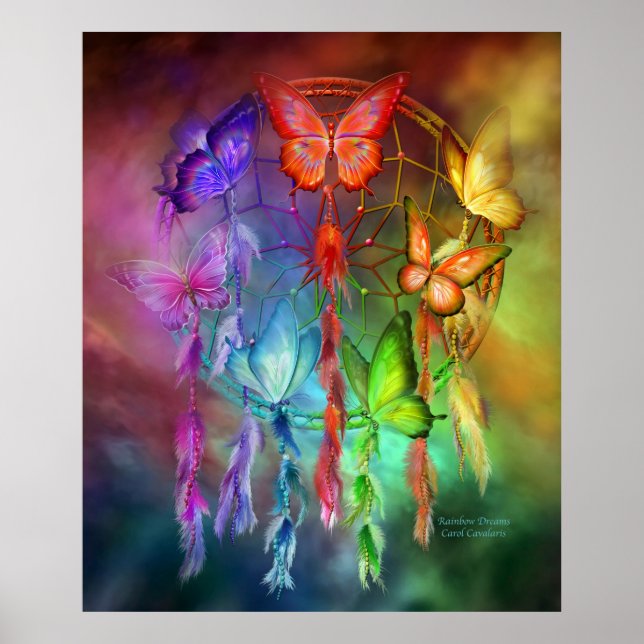 Poster Dream Catcher - Rainbow Dreams Poster/Imprimer (Devant)