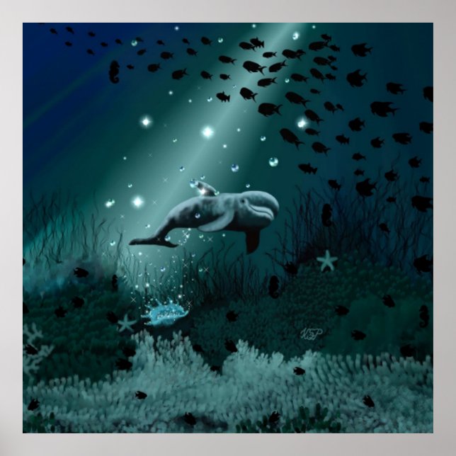 Poster Dream dauphin (Devant)