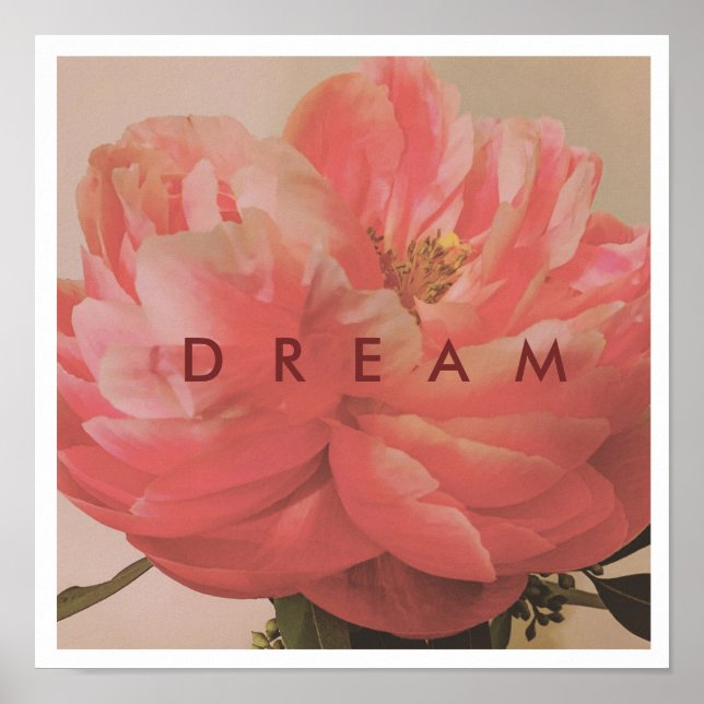 Poster Dream Floral (Devant)