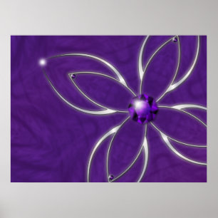 Poster Dream in Amethyst Print