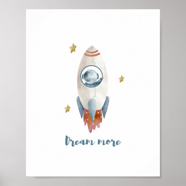 Poster Dream More (Devant)