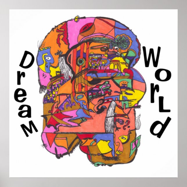 Poster Dream World (Devant)