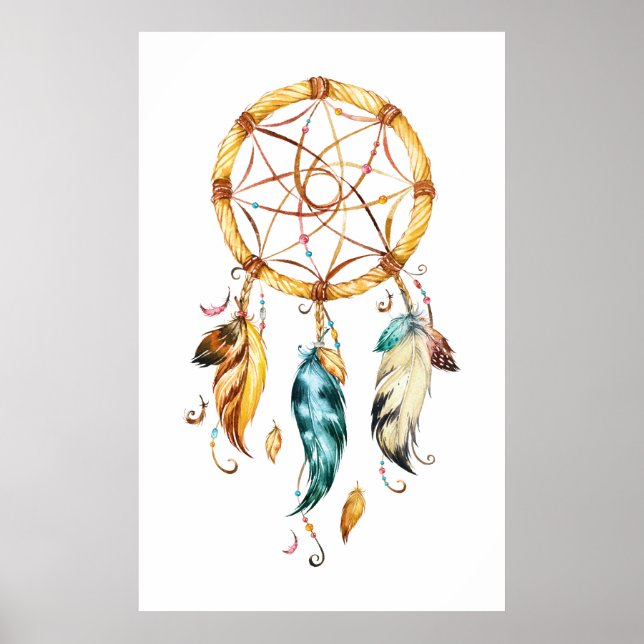 Poster Dreamcatcher de la série amérindienne 1 (Devant)