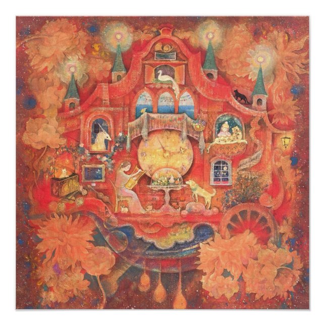 Poster Dreaming Clock: The Automaton of Memories (Devant)