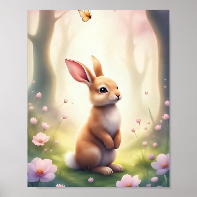 Poster Dreamland Bunny Nursery Baby&Kids (Devant)