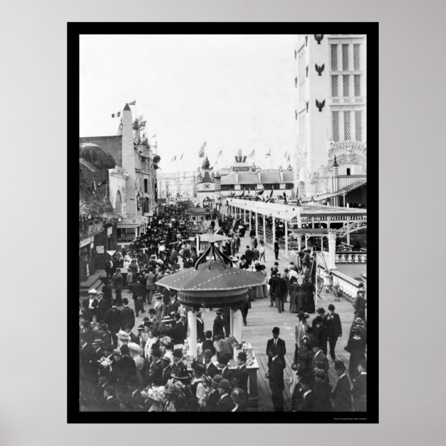 Poster Dreamland, Coney Island, New York City 1912 (Devant)