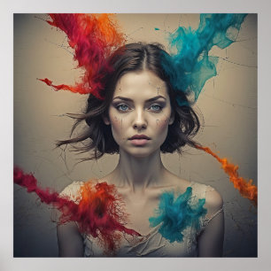 Poster Dreamscape Beauty - Art Ethéal