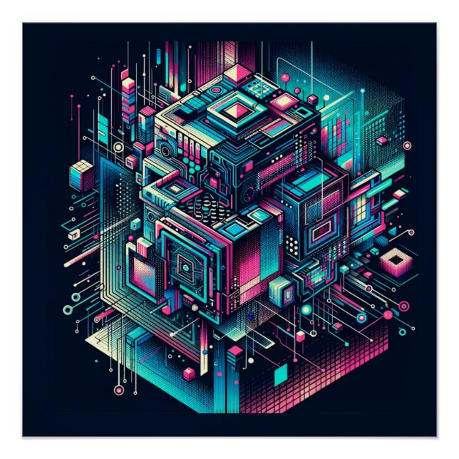 Poster Dreamscape Cybernétique (Devant)