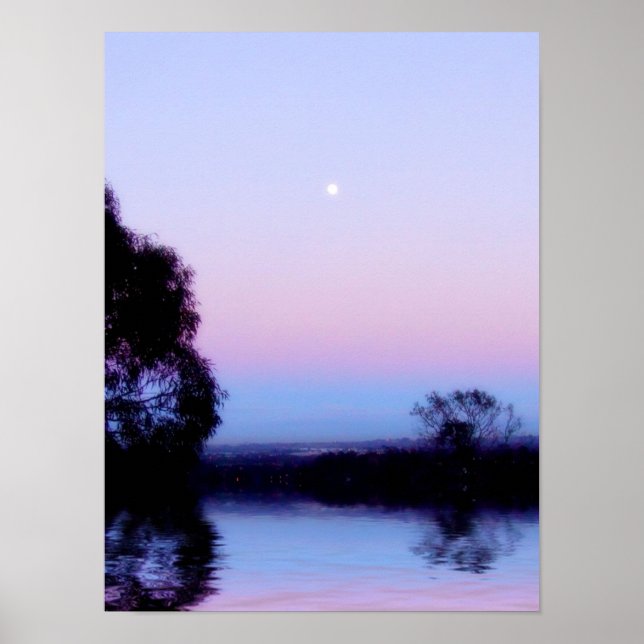 Poster Dreamy Morning Sunrise (Devant)
