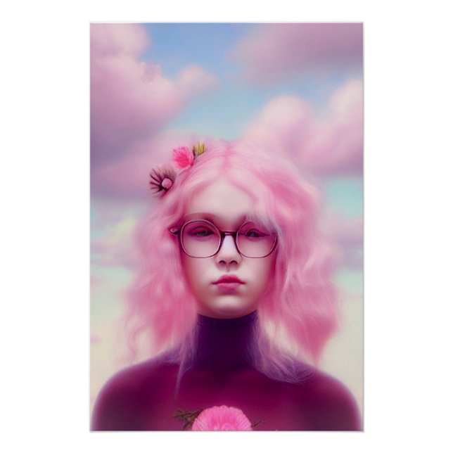 Poster Dreamy Rose (Devant)