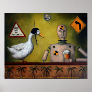 Poster Drink Test Dummy, "Drink Test Dummy" De Leah Sa...