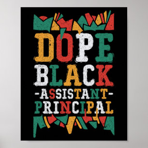 Poster Drogue Black Istant principal Africain-Américain