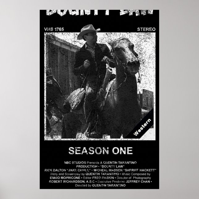 Poster Droit de la prime VHS (Devant)