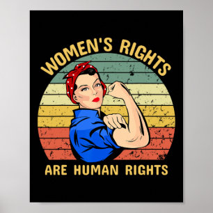 Poster Droits De L'Homme Féminisme Feminisme Feminisme Rb