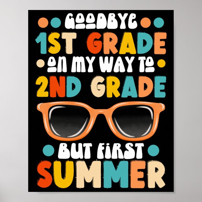 Poster Drôle 1ère année de diplôme à 2e année été (Devant)