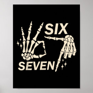 Poster Drôle 67 Six Sept Mème Couple Correspondant Hallow