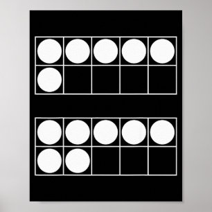 Poster Drôle 6 7 Nombre Enseignants Élèves Six Sept Mème