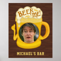 Drôle Beer Me Boire Humour | Barre photo personnal