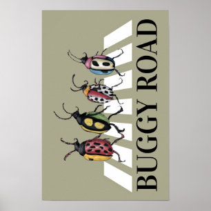 Poster Drôle Beetles