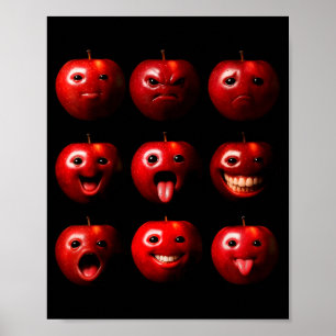 Poster Drôle Bête Ai Génération Z Mème Brainrot Humour Fr