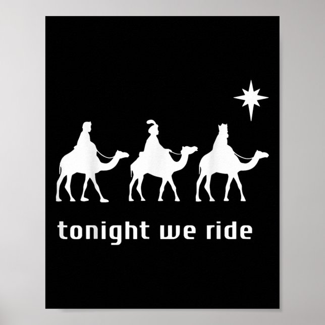 Poster Drôle Ce Soir Nous Voyageons Tee - shirt - Uni - N (Devant)