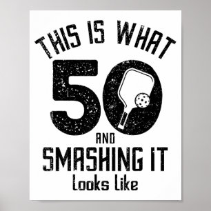 Poster Drôle Ckleball 50e Anniversaire 50 Ans Amour Ckl