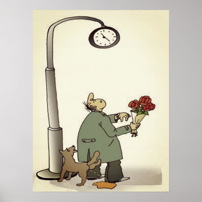 Poster drôle "Dating" (Devant)