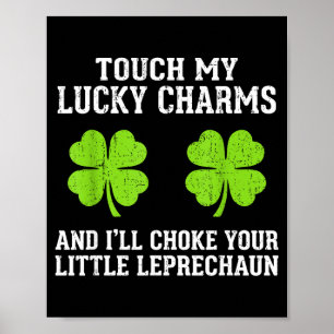 Poster Drôle de journée de la Saint-Patrick pour femmes t