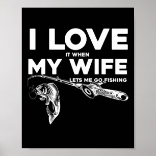 Poster Drôle de mari j'adore quand ma femme me laisse all