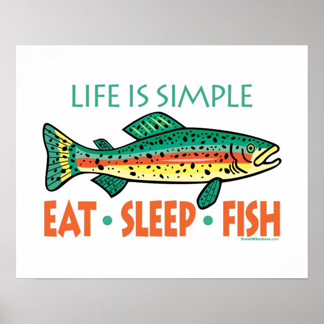 Poster Drôle de pêche de dire (Devant)