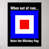 Drôle de signal de whisky maritime international