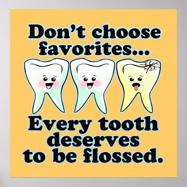 Poster Drôle Dental Office (Devant)