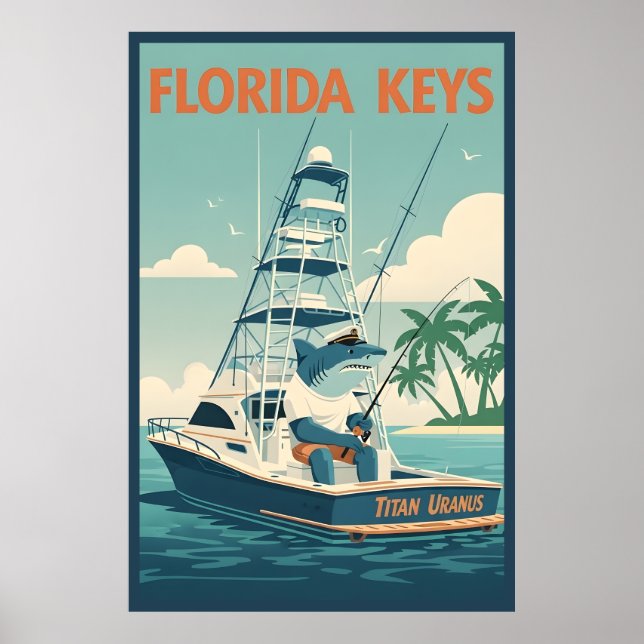 Poster Drôle des Keys de Floride  (Devant)