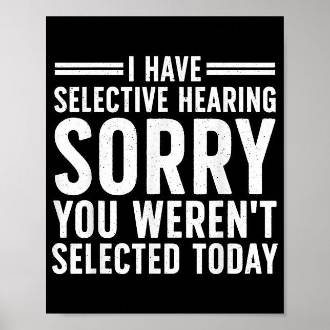 Poster Drôle Dit Art Pour Les Gens Sarcastiques Hommes Fe (Devant)