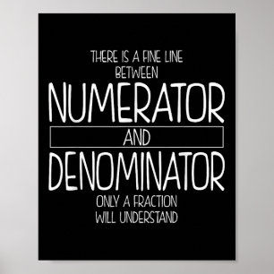 Poster Drôle Enseignant Math Plaisanter Hommes Femmes Fun