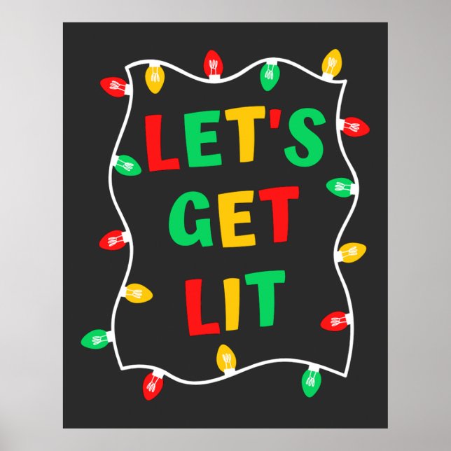 Poster Drôle Faisons-nous Lit Noël (Devant)